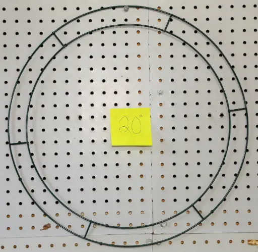[20DRBOX] 20" DOUBLE RAIL RING 09 Box of 25