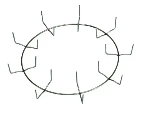 [10W9CLRBOX] 10" Clamp Ring w/ 9 Clips Box of 50