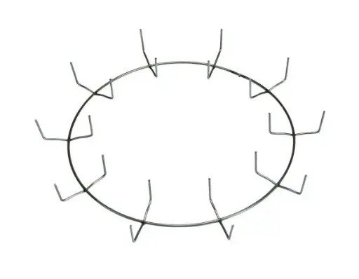 [14W10CLR50] 14" Less Clamp Ring w/ 10 Clips Box of 50