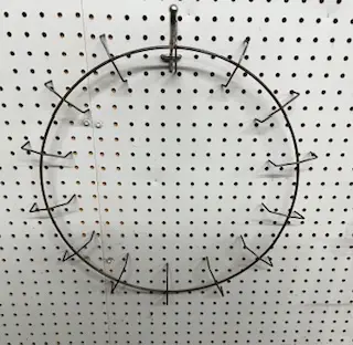 [16W14CLR50] 16" Less Clamp Ring w/ 14 Clips - Box of 50